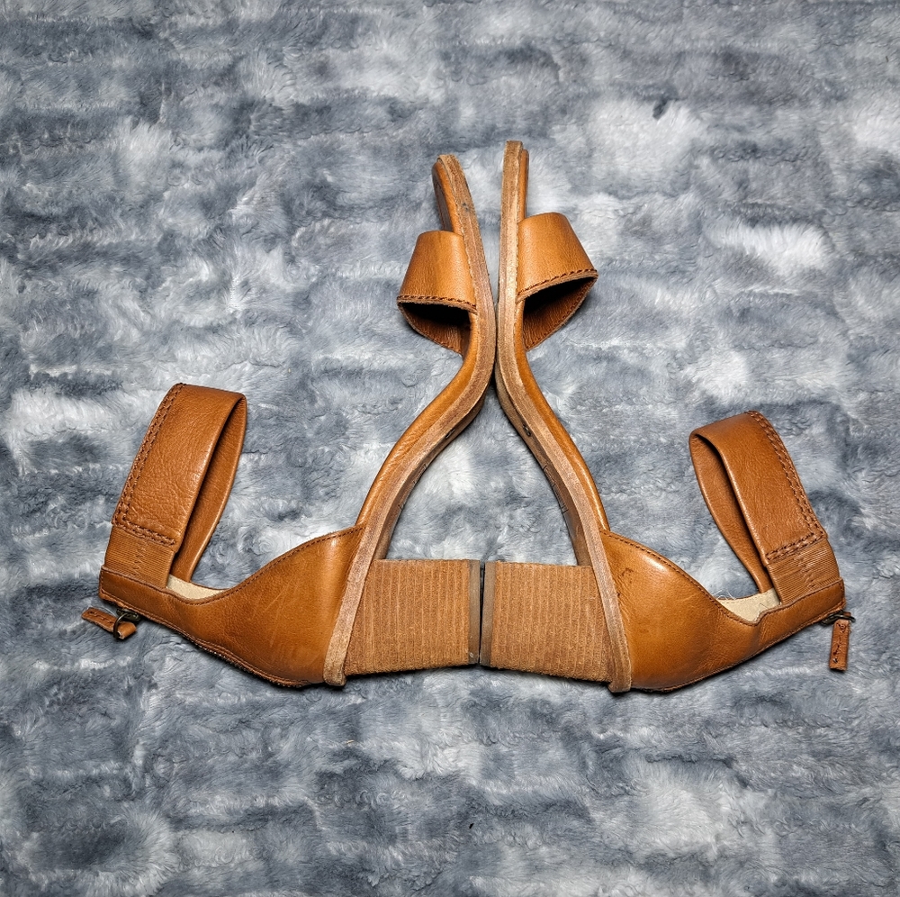 Frye Women's Ankle Strap Heeled Sandal - Picture 11 of 14